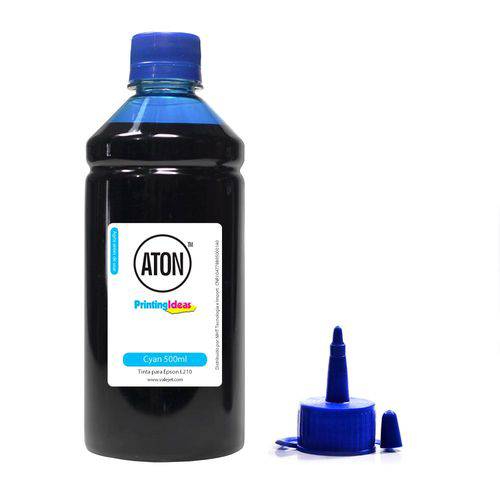 Tinta L210 para Epson Bulk Ink Cyan 500ml Aton