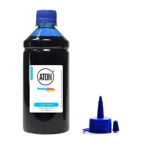 Tinta L475 para Epson Bulk Ink Cyan 500ml Corante Aton
