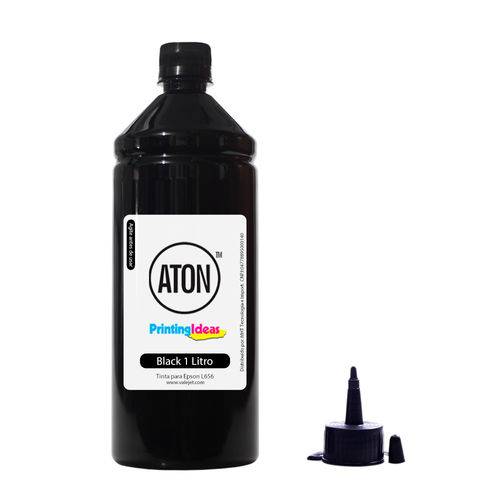 Tinta L656 para Epson Bulk Ink Black 1 Litro Pigmentada Aton