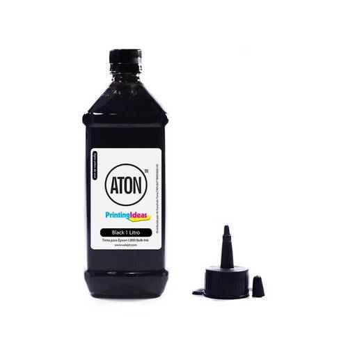 Tinta L800 para Epson Bulk Ink High Definition Aton Black 1 Litro