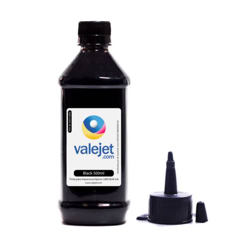 Tinta L800 para Epson Bulk Ink Valejet Black 500ml