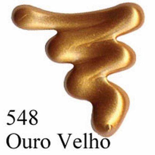Tinta Metal Colors 37ml Acrilex Ouro Velho 548