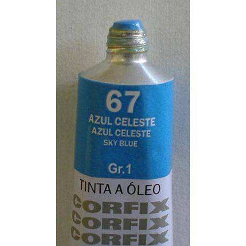 Tinta Óleo Corfix Azul Celeste #067 - 37ml Gr1