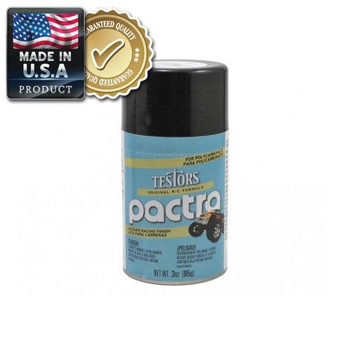 Tinta Pactra Spray Bolha - Preto Metálico (made In Usa)