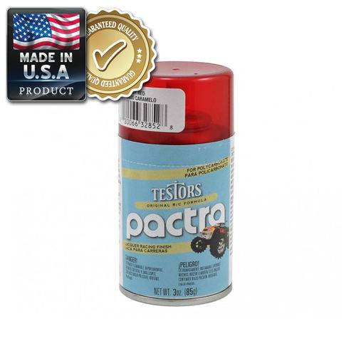 Tinta Pactra Spray Bolha - Vermelho (made In Usa)