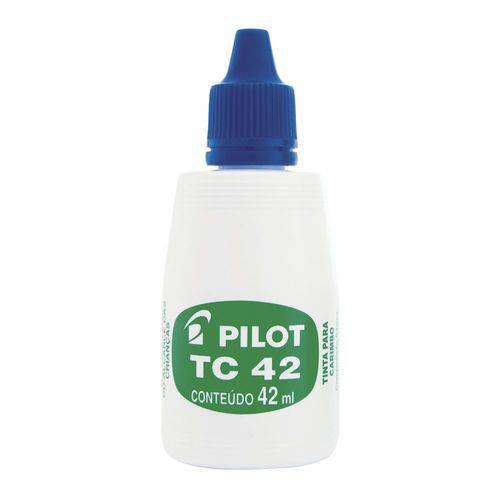 Tinta para Carimbo 42ml Azul Tc42 Pilot