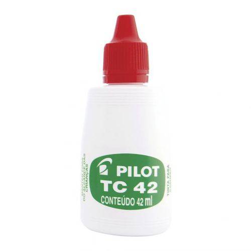 Tinta para Carimbo 42ml Vermelha Tc42 Pilot