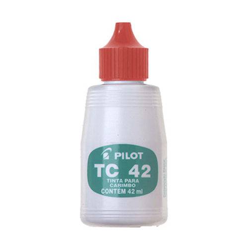 Tinta para Carimbo Pilot Tc-42 Vermelho