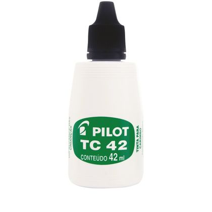 Tinta para Carimbo Tc 42 Preta 42ml Pilot Pilot