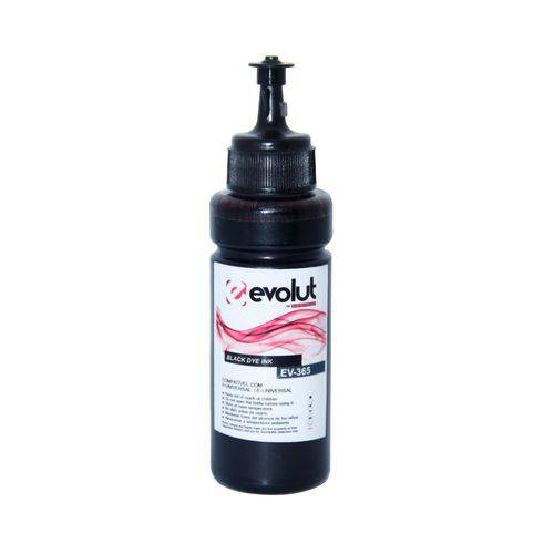Tinta para Epson Bulk Ink L375 Black 100ml Corante Evolut