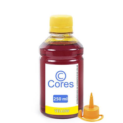 Tinta para Epson EcoTank L395 Yellow 250ml Cores