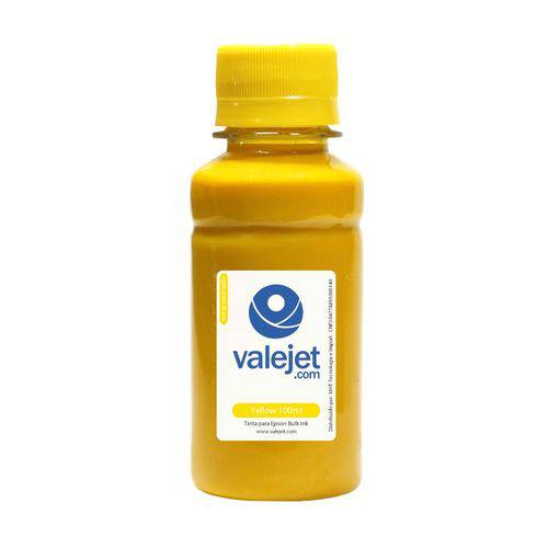 Tinta para Epson L6161 Valejet Yellow Corante 100ml