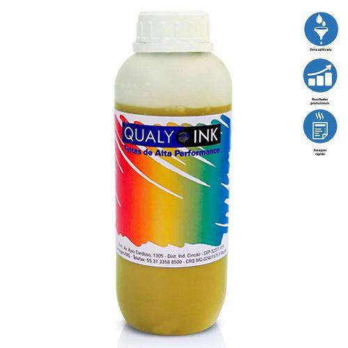 Tinta para Epson L375 EcoTank Yellow Corante Qualy Ink 1 Litro