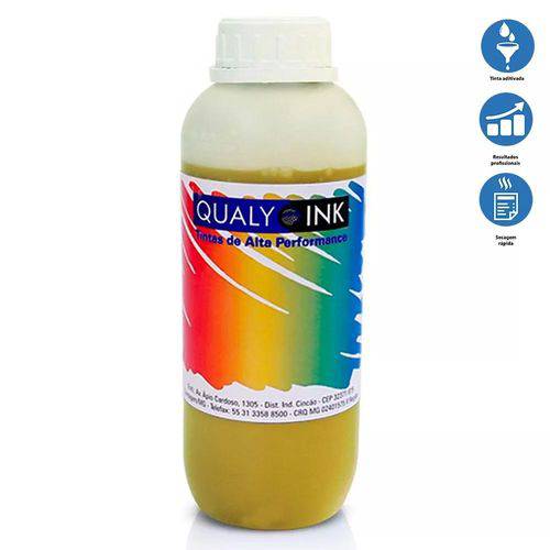 Tinta para Epson L380 EcoTank Yellow Corante Qualy Ink 1 Litro