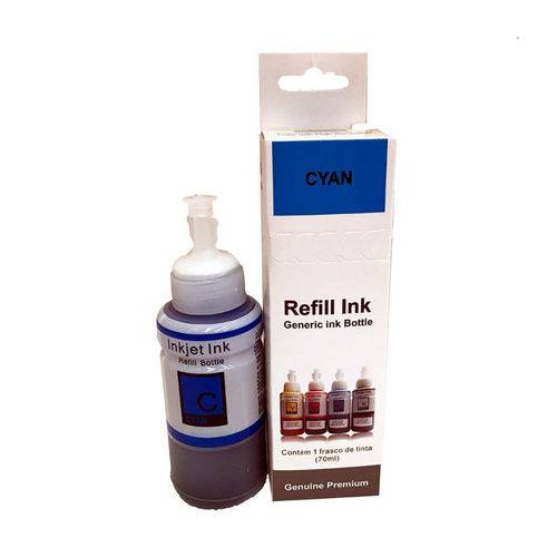 Tinta para Impressora Epson Bulk Ink Cyan L495 70ml Premium
