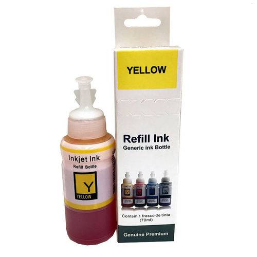 Tinta para Impressora Epson Bulk Ink L200 | L355 Yellow 70ml Premium