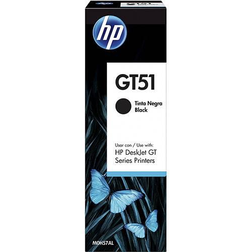 Tinta para Impressora HP GT51 Preto