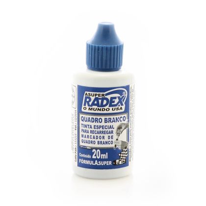 Tinta para Marcador de Quadro Branco 20ml Azul Radex Radex