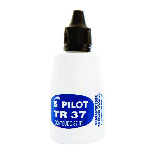 Tinta para Pincel Atomico Tr37 Preto Pilot | 12 Unidades