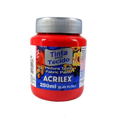 Tinta para Tecido Acrilex 250ml - Acrilex Tintas Especiais