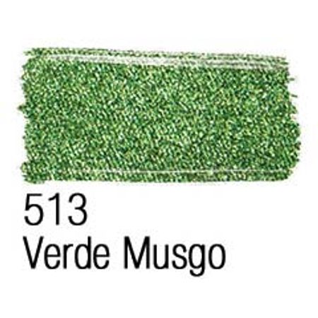 Tinta para Tecido Acrilex Metálica 37ml 513 - Verde Musgo