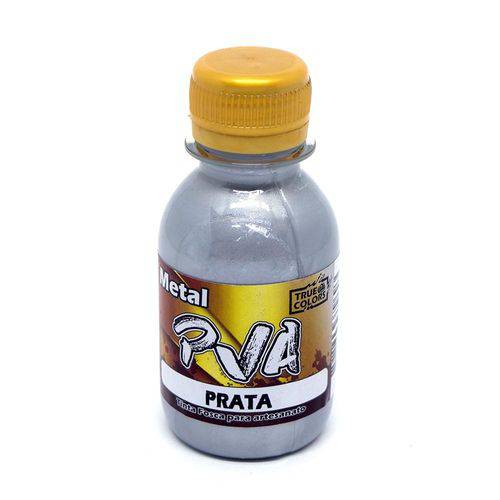 Tinta PVA 100ml - 17991 - Prata Metal - True Colors