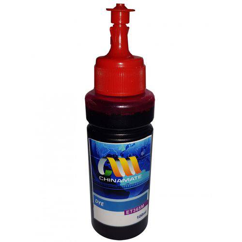 Tinta Refil para Bulk Ink Tanque de Tinta Epson Magenta L375 L395 L475 L355 100ml Corante Chinamate
