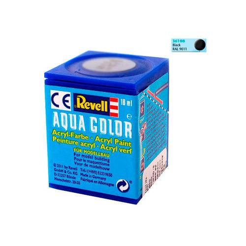 Tinta Revell Aqua Color Preto Fosco Rev 36108