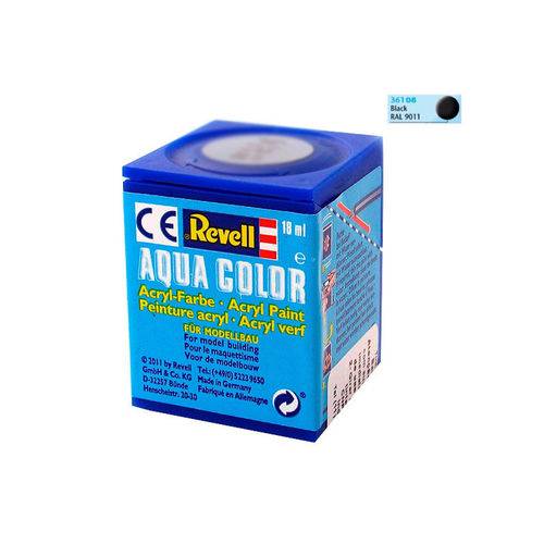 Tinta Revell Aqua Color Preto Fosco Rev 36108