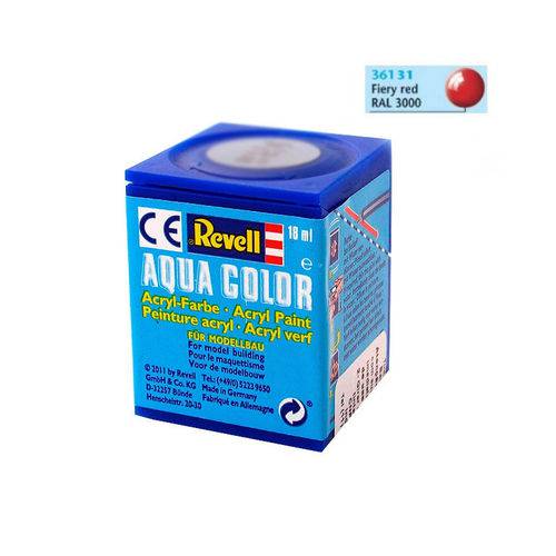 Tinta Revell Aqua Color Vermelho Fogo Brilhante Rev 36131