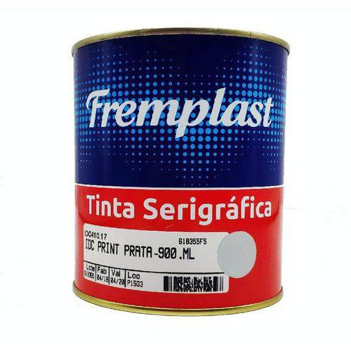 TINTA SERIGRAFIA IDC PRINT PRATA - 900 Ml