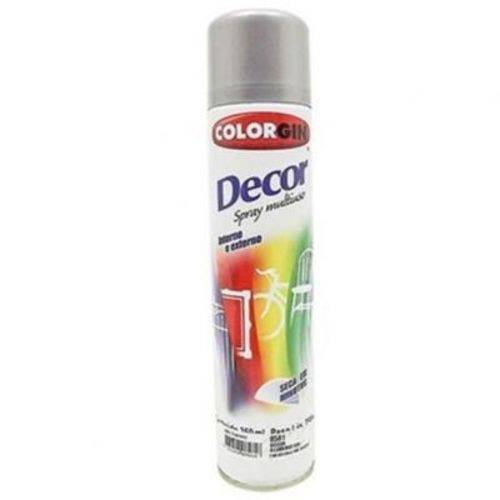 Tinta Spray Aluminio Decor 360ml