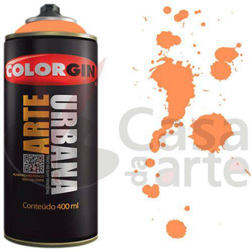 Tinta Spray Arte Urbana Colorgin 400 Ml Laranja Olanda - 901