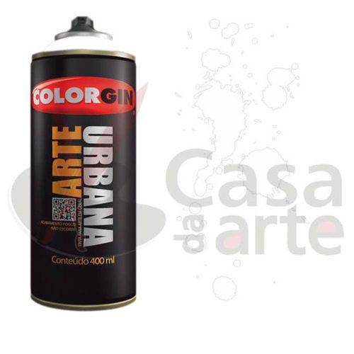 Tinta Spray Arte Urbana Colorgin 400ml Branco 944