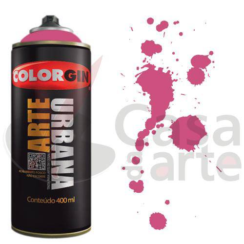 Tinta Spray Arte Urbana Colorgin 350ml Magenta 918