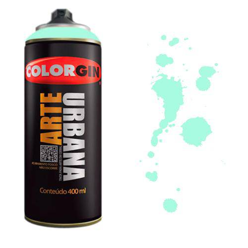 Tinta Spray Arte Urbana Colorgin 350ml Verde Maresia - 960