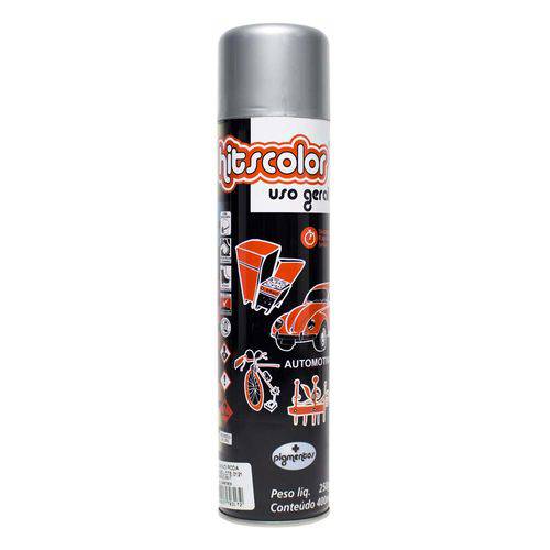 Tinta Spray Automotiva e Uso Geral 400ml Alumínio Roda - Hitscolor