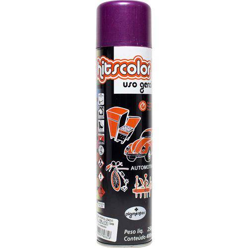 Tinta Spray Automotiva e Uso Geral 400ml Rosa Perolizado - Hitscolor