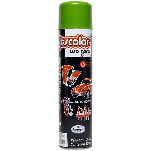 Tinta Spray Automotiva e Uso Geral 400ml Verde Claro - Hitscolor