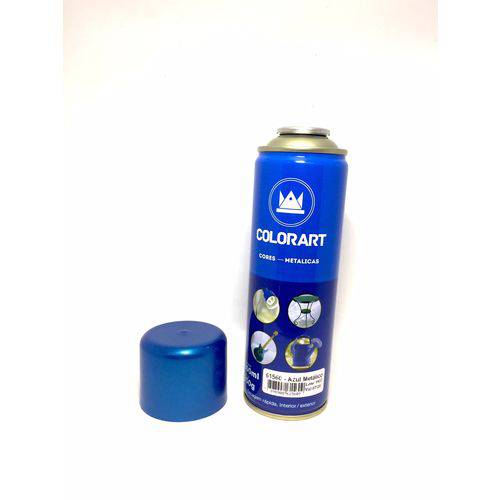 Tinta Spray Azul Metálico Cores Metálicas Objetos