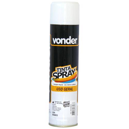 Tinta Spray Branco 400ml Vonder-6250400021