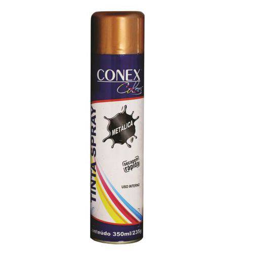 Tinta Spray Bronze Metálica 350ml Conex Colors