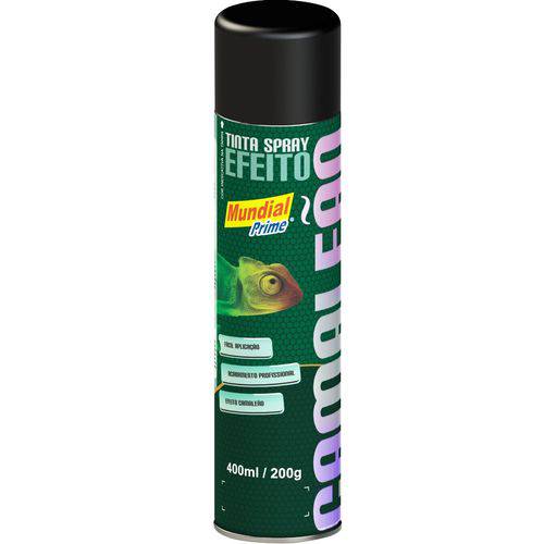 Tinta Spray Camaleão Verde 400ml - Mundial Prime