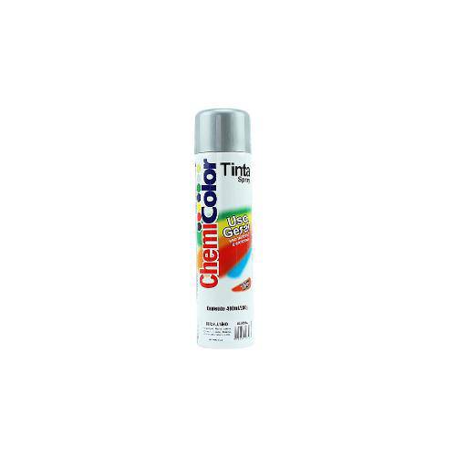 Tinta Spray Chemicolor Alumínio 400ml - Secagem Rápida