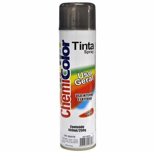 Tinta Spray Chemicolor Grafite 400ml.