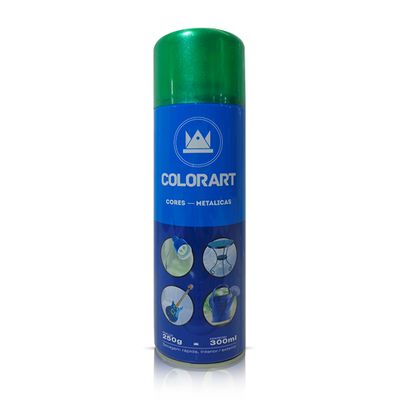 Tinta Spray Colorart Cores Metálicas 300ml