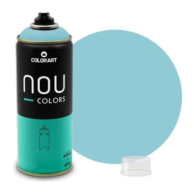 Tinta Spray Colorart Nou Colors para Grafiteiros - 400ml - Verde Luz