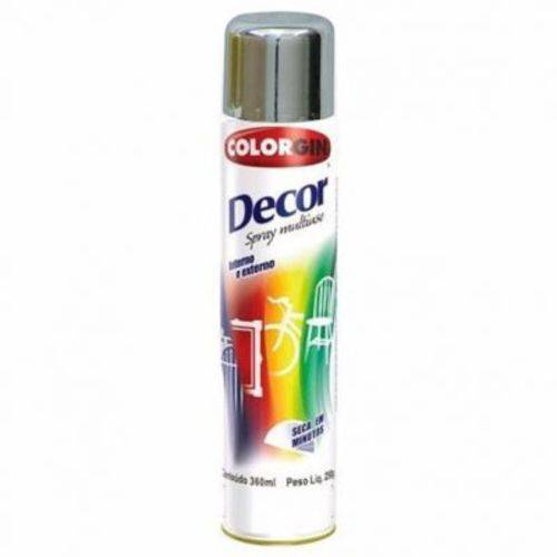 Tinta Spray Cromado Decor 360ml
