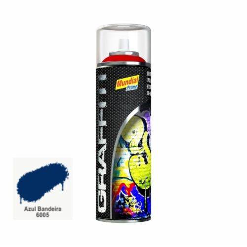 Tinta Spray Graffiti 400ml Mundial Prime - Azul Bandeira