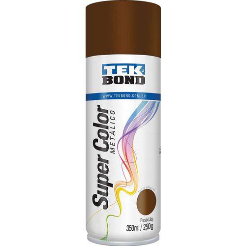 Tinta Spray Metalico Bronze 350ml/250g Tekbond